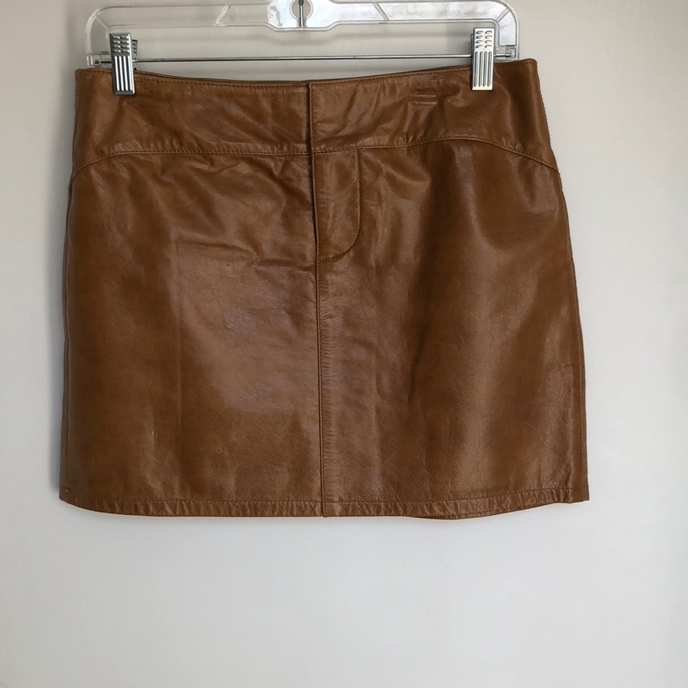 Gap Leather Skirt